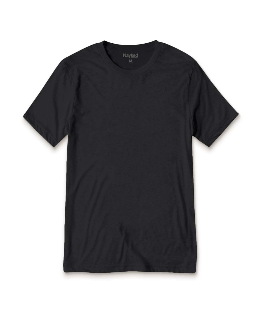 Nayked Apparel Men'S Ridiculously Soft Lightweight Crew Neck T-Shirt | New Solid Colors