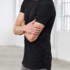 Nayked Apparel Men'S Ridiculously Soft Longline Tee