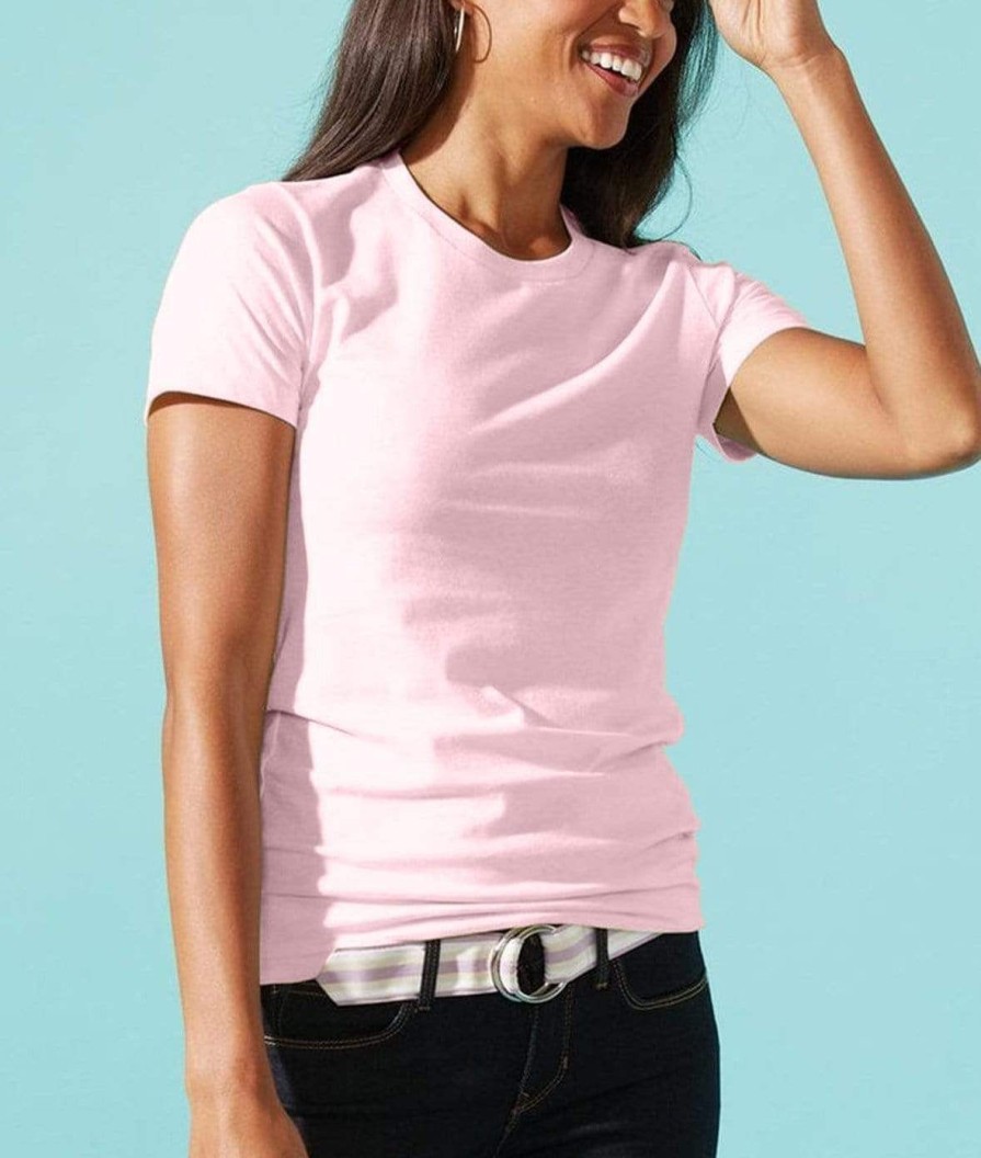 Nayked Apparel Women'S Ridiculously Soft Boyfriend Crew T-Shirt | New Arrival Colors