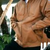 Nayked Apparel Men'S Insulated Canvas Work Jacket