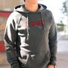 Nayked Apparel Men'S Ridiculously Soft Midweight Raglan Hooded Valentine'S Day Graphic Sweatshirt | Love My Pet