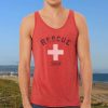 Nayked Apparel Men'S Ridiculously Soft Lightweight Graphic Tank Top | Cali Rescue