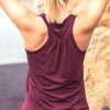 Nayked Apparel Women'S Ridiculously Soft Lightweight Flowy Yoga Tank Top