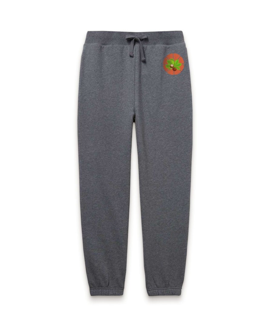 Nayked Apparel Soft Eco Friendly Graphic Sweatpants | Ohio Players (Buckeye Leaf)