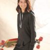 Nayked Apparel Women'S Ridiculously Soft Hooded Sweatshirt Dress