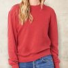 Nayked Apparel Women'S Soft Recycled Washed Terry Pullover