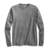 Nayked Apparel Men'S Big Ridiculously Soft Recycled Lightweight Long Sleeve T-Shirt