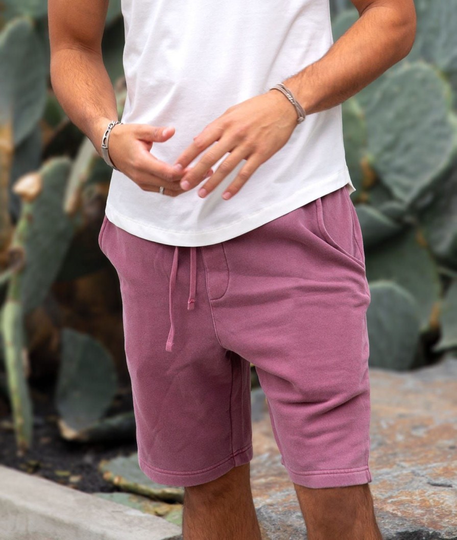 Nayked Apparel Men'S Ridiculously Soft Pigment-Dyed Shorts