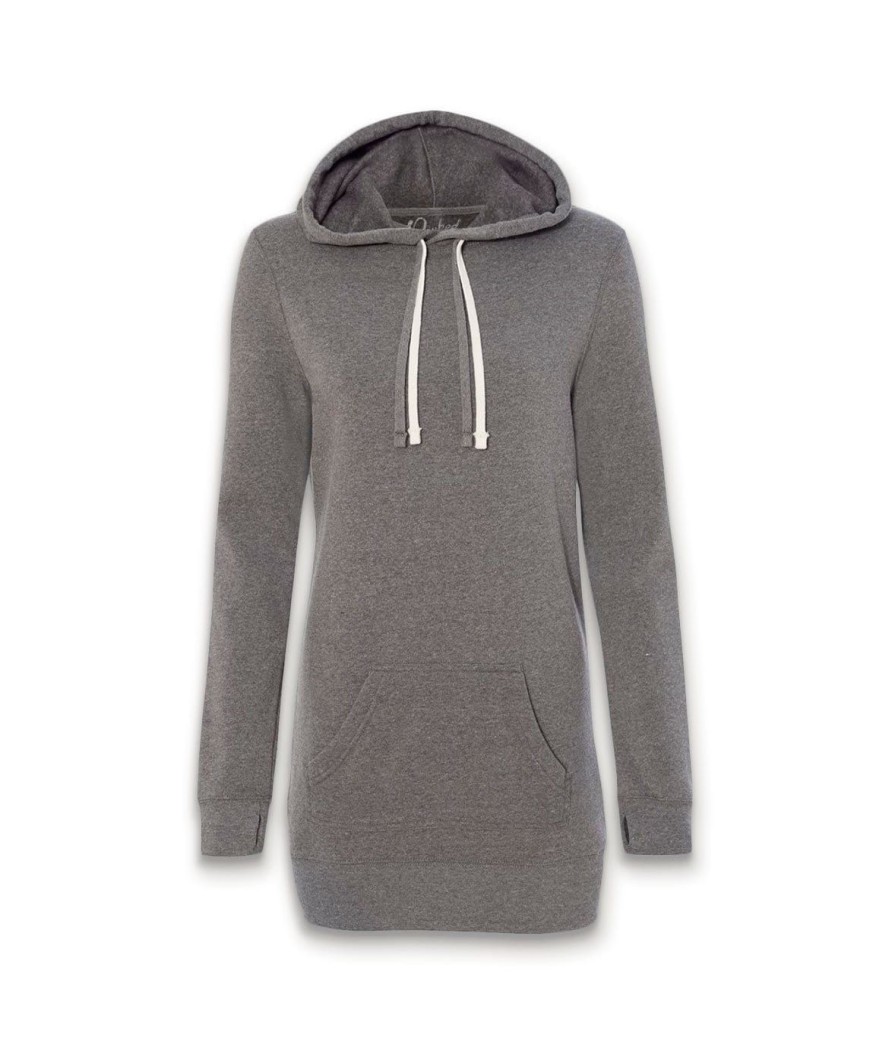 Nayked Apparel Women'S Ridiculously Soft Hooded Sweatshirt Dress