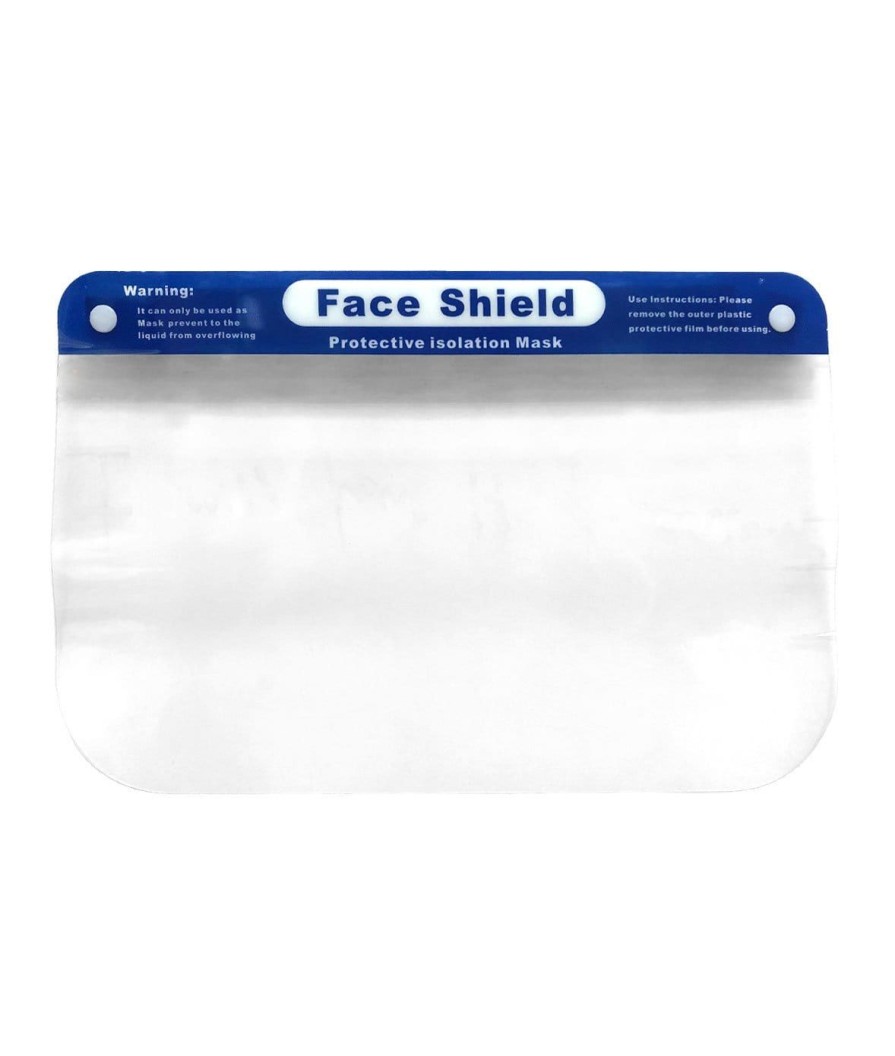 Nayked Apparel Comfort Face Shield With Elastic, Single/Discontinued