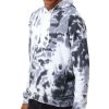 Nayked Apparel Men'S Soft Washed Tie Dye Fleece Hoodie