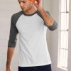 Nayked Apparel Men'S Ridiculously Soft Midweight Baseball Shirt