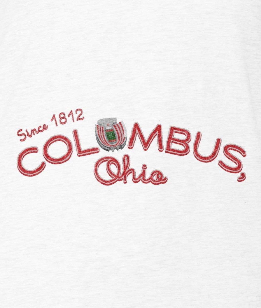 Nayked Apparel Men'S Ridiculously Soft Midweight Graphic Tee | Columbus, Ohio