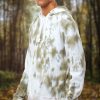 Nayked Apparel Men'S Soft Washed Tie Dye Fleece Hoodie