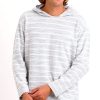 Nayked Apparel Men'S Cotton/Poly Striped French Terry Hoodie/Discontinued