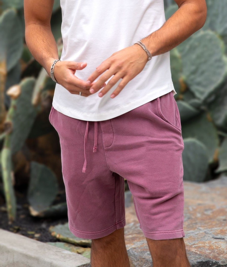 Nayked Apparel Men'S Ridiculously Soft Pigment-Dyed Shorts