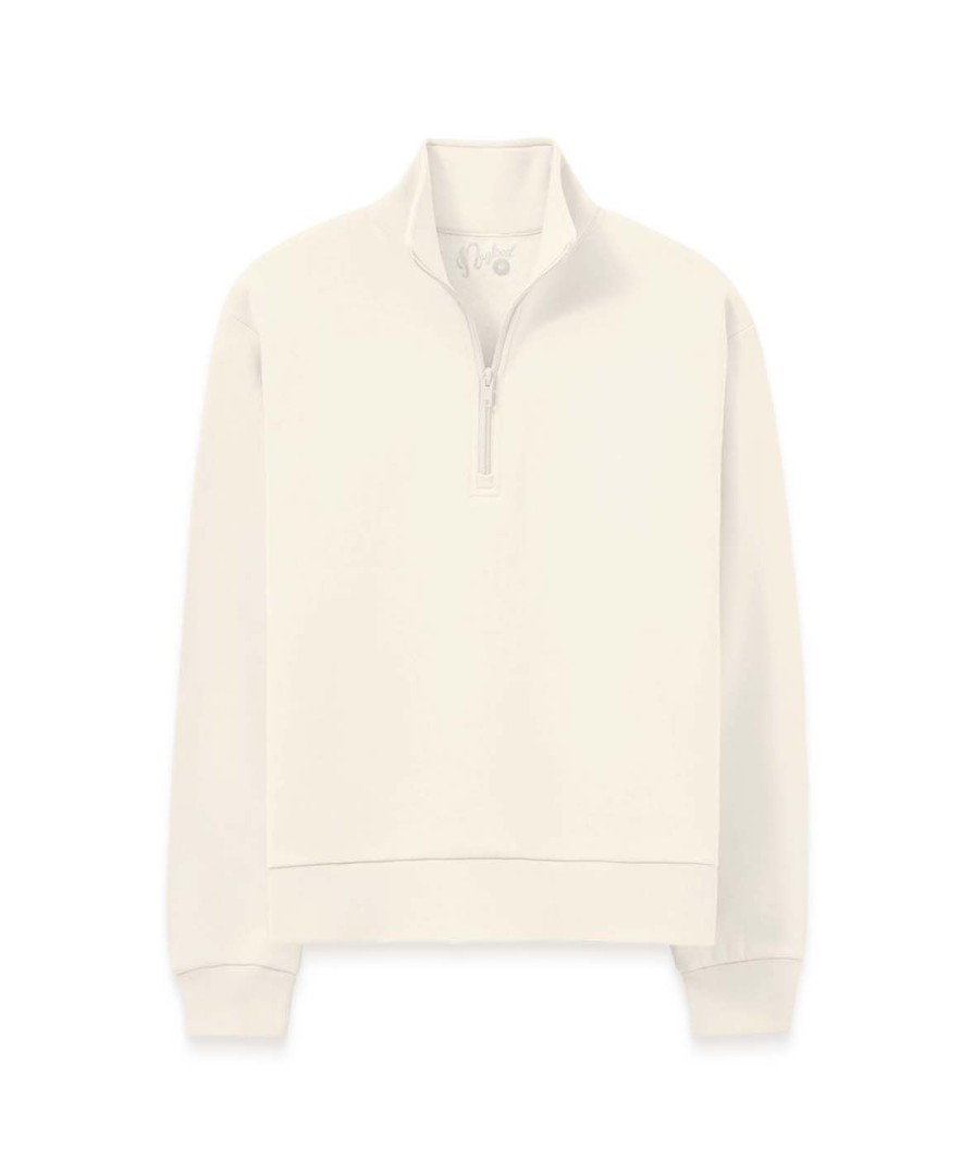 Nayked Apparel Women'S Soft Eco Friendly Quarter-Zip