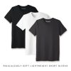 Nayked Apparel Men'S 3Pk Ridiculously Soft Lightweight Crew Neck T-Shirt Favorites