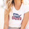 Nayked Apparel Women'S Ridiculously Soft Lightweight Graphic Tee | Homegrown