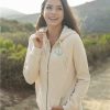 Nayked Apparel Women'S Ridiculously Soft Graphic California Wave Wash Full Zip Hoodie | Sc Anchor