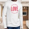 Nayked Apparel Men'S Ridiculously Soft Cotton Long Sleeve Graphic Tee | All You Need Is Love