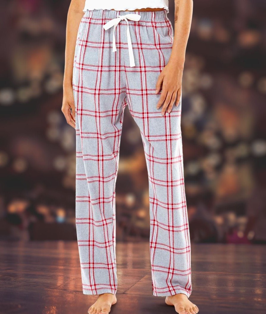 Nayked Apparel Women'S Ridiculously Soft Brushed Flannel Lounge Pants With Pockets