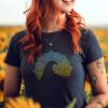 Nayked Apparel Women'S Ridiculously Soft Midweight Graphic Tee | Enjoy The Ride