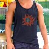 Nayked Apparel Men'S Ridiculously Soft Lightweight Graphic Tank | Sicily Sun