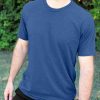 Nayked Apparel Men'S Ridiculously Soft Midweight Crew T-Shirt | New Arrival Colors