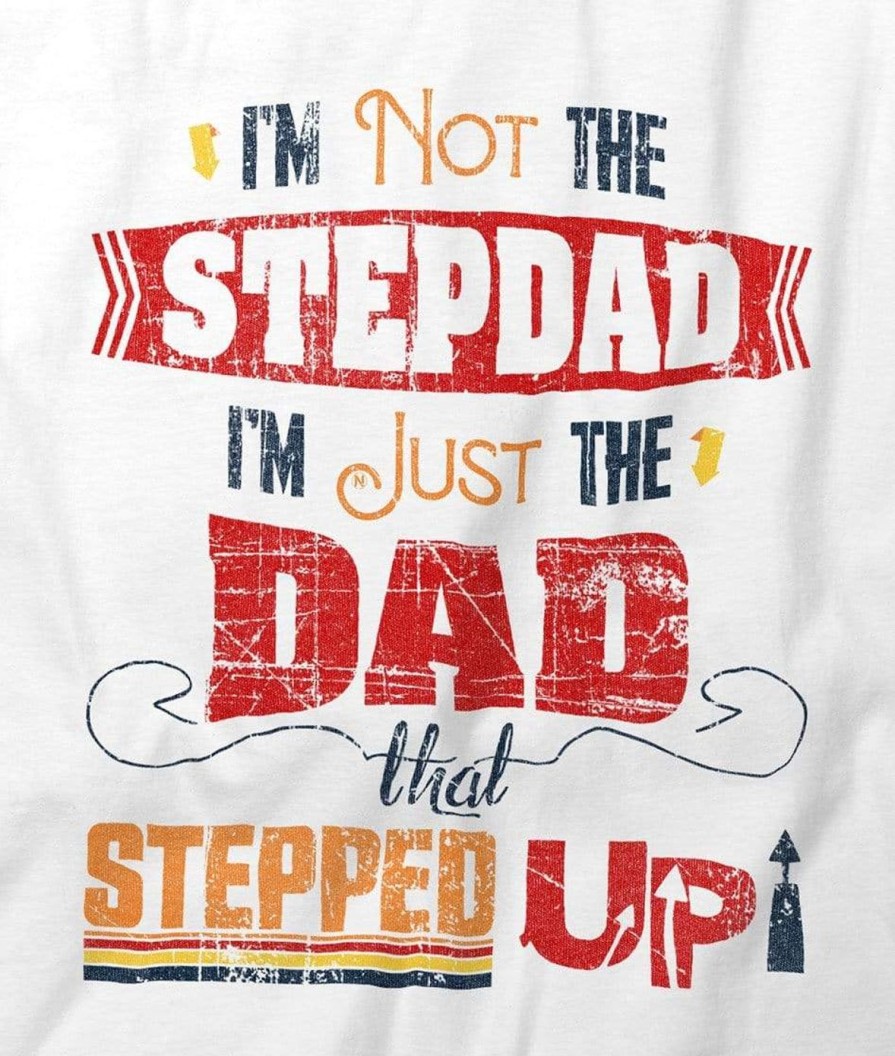 Nayked Apparel Men'S Ridiculously Soft Lightweight Graphic Tee | The Dad That Stepped Up