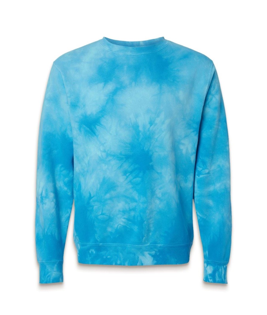 Nayked Apparel Women'S Ridiculously Soft Oversized Tie-Dyed Pullover Sweatshirt