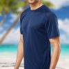 Nayked Apparel Men'S Islander Performance Upf Short Sleeve T-Shirt