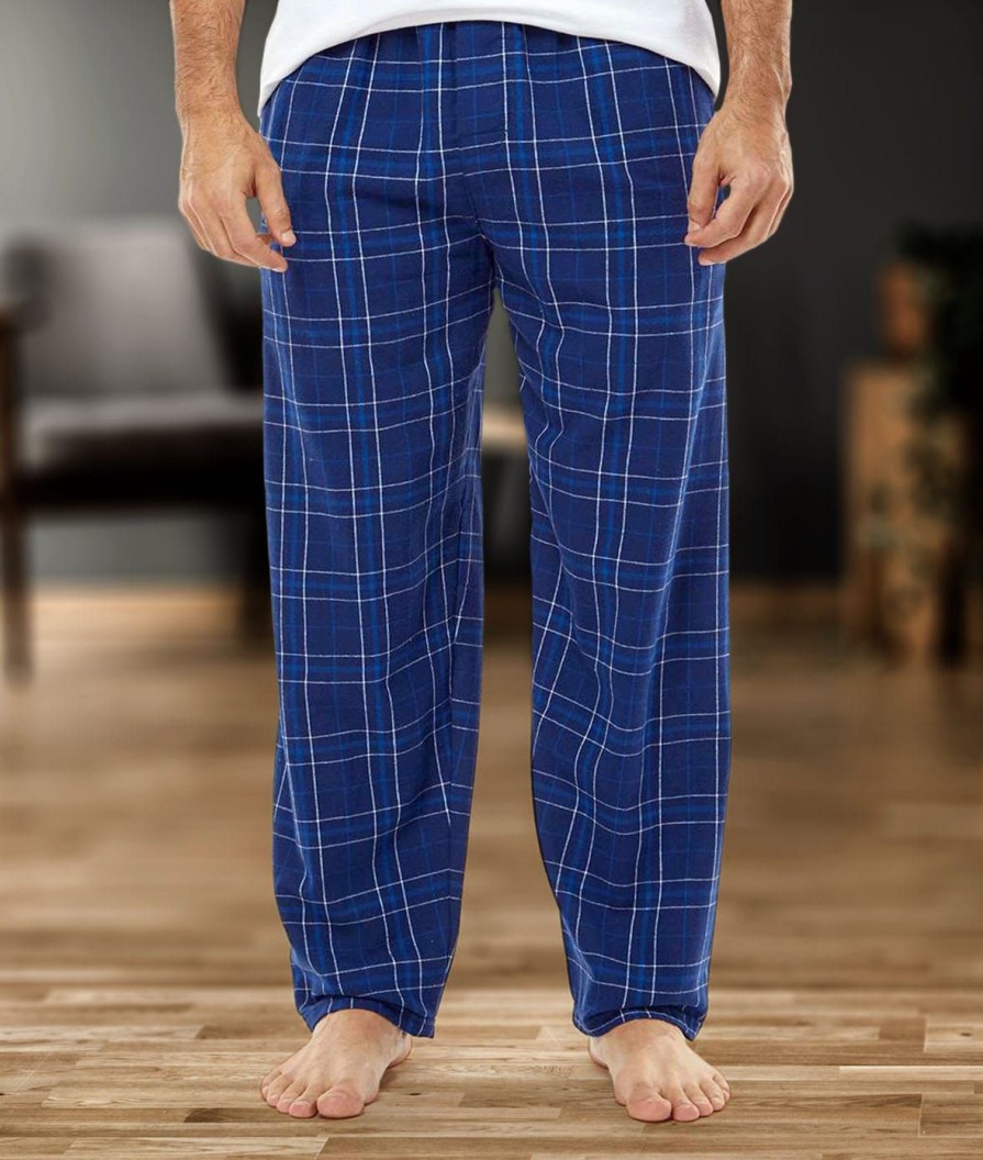 Nayked Apparel Men'S Big Ridiculously Soft Brushed Flannel Lounge Pants With Pockets