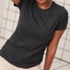 Nayked Apparel Women'S Ridiculously Soft Relaxed Fit Midweight T-Shirt