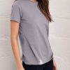 Nayked Apparel Women'S Ridiculously Soft Relaxed Fit Lightweight T-Shirt