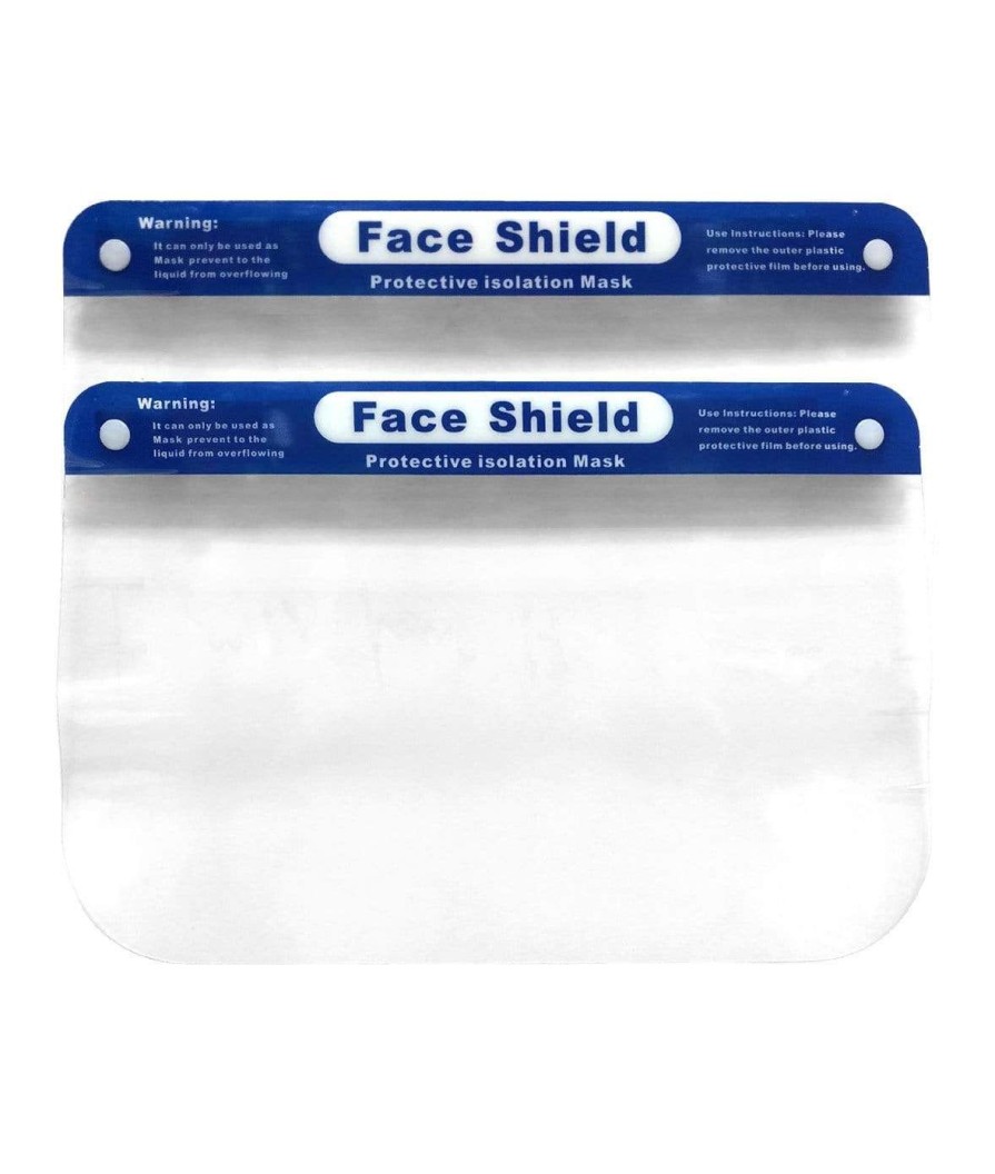 Nayked Apparel Comfort Face Shield With Elastic, 2-Pack/Discontinued