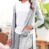 Nayked Apparel Women'S Ridiculously Soft Cuddle Fleece Lounge Cardigan