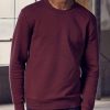 Nayked Apparel Men Soft Eco Friendly Crew Neck Pullover