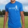 Nayked Apparel Ridiculously Soft Crew Neck Graphic T-Shirt | Keep Going With Hiker