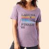 Nayked Apparel Women'S Ridiculously Soft Graphic Vintage Oversized Tee | Laguna Finals