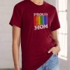 Nayked Apparel Women'S Ridiculously Soft Oversized Lightweight Graphic T-Shirt | Proud Mom