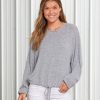 Nayked Apparel Women'S Ridiculously Buttery Soft Long Sleeve Drawstring Pullover | Soft Pullover