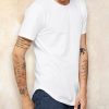 Nayked Apparel Men'S Ridiculously Soft Curved Hem Urban T-Shirt