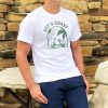 Nayked Apparel Men'S Ridiculously Soft Lightweight Graphic Tee | Let'S Coast