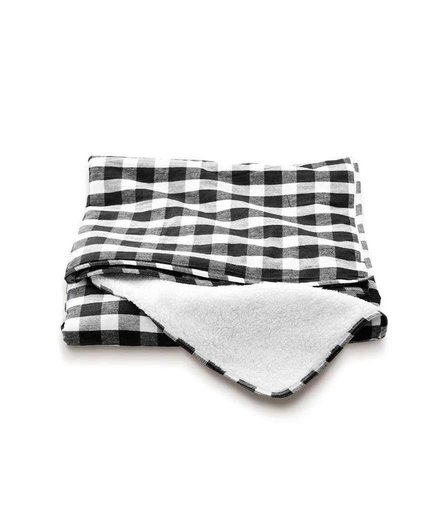 Nayked Apparel Everest Sherpa Flannel Blanket