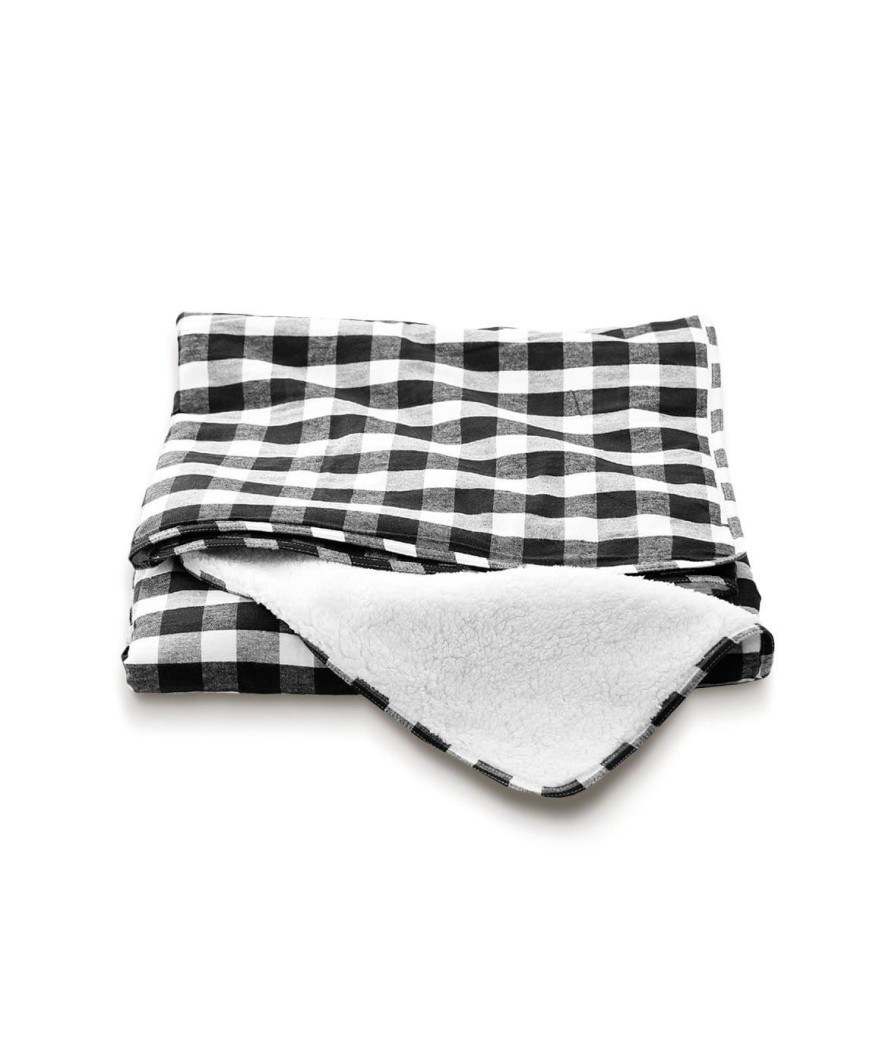 Nayked Apparel Everest Sherpa Flannel Blanket