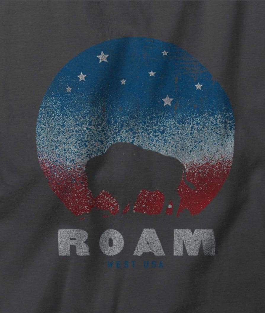 Nayked Apparel Men'S Ridiculously Soft Sueded Big Graphic Tee | Roam