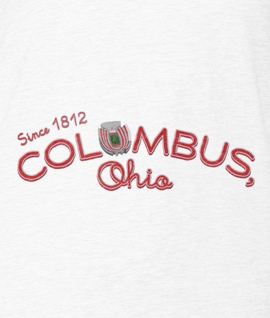 Nayked Apparel Men'S Ridiculously Soft Midweight Graphic Tee | Columbus, Ohio