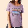 Nayked Apparel Women'S Ridiculously Soft Graphic Vintage Oversized Tee | Laguna Finals