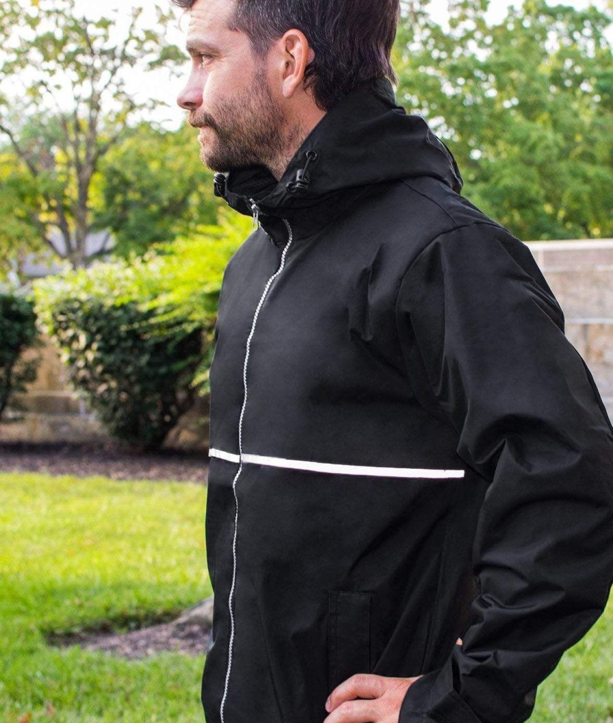 Nayked Apparel Men'S Water-Resistant Tech Jacket/Discontinued